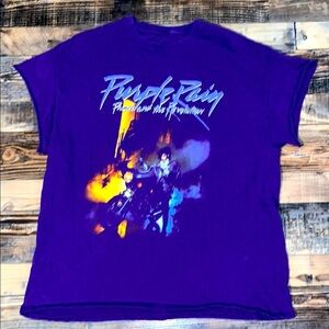 Prince Purple Rain Band tee size XL
